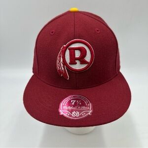 Washington Redskins Mitchell & Ness Fitted Hat 7 1/4 New NFL Vintage Collection